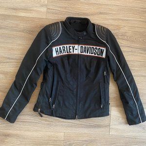 Ladies' Harley Davidson Textile Motorcycle Jacket Size M